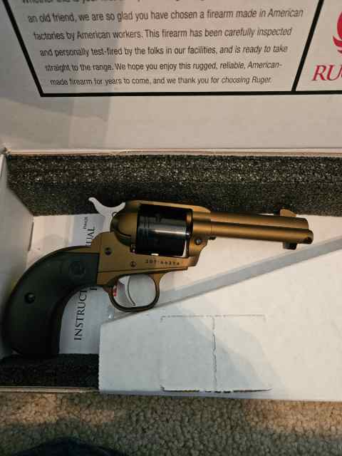 Ruger 22lr revolver 