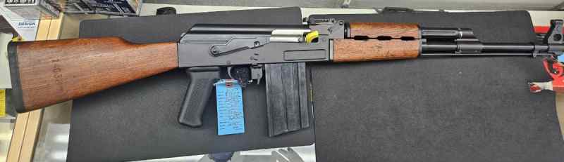 RILEY DEFENSE 308 AK W/BOX, 2 X MAGS, NIGHT SITES