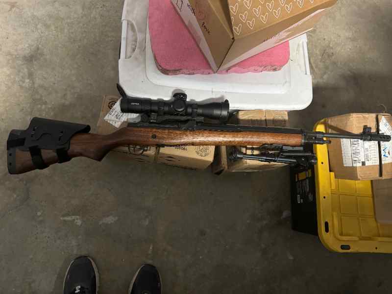 M14 Fulton armory advanced service rifle m1a