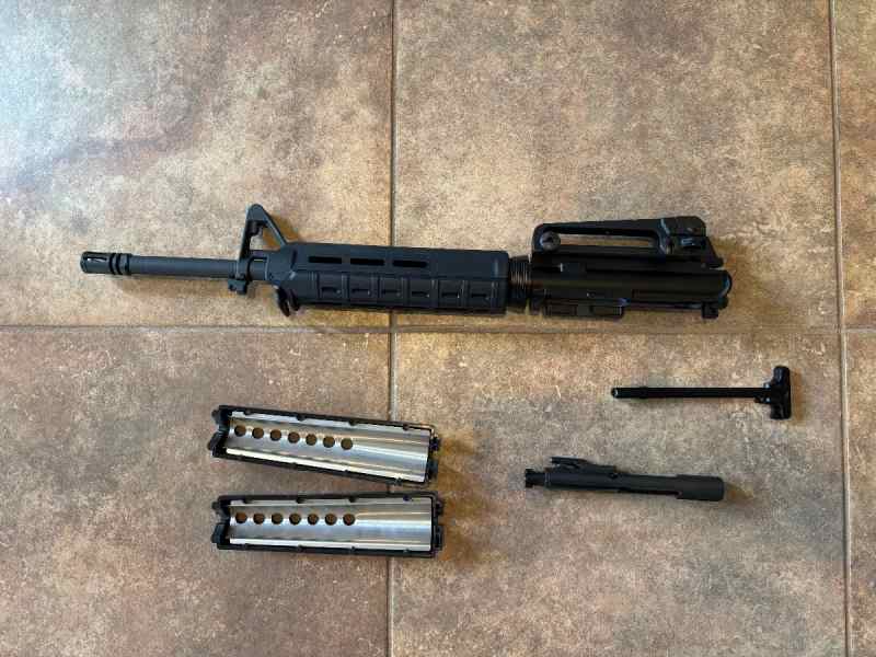 Del-ton mid length 16” upper