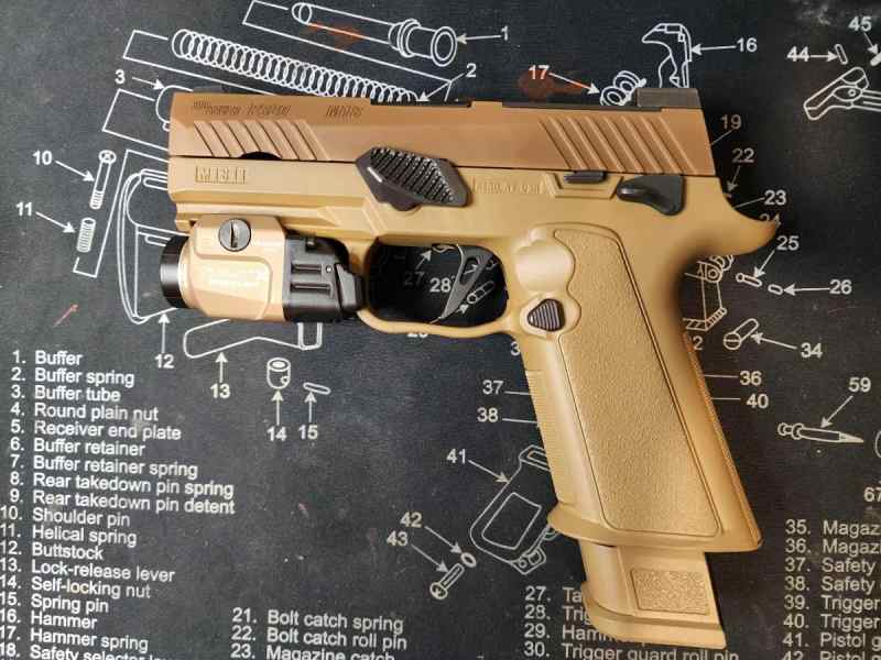 Sig M18 CUSTOM - SAFE Manual Safety model!! 