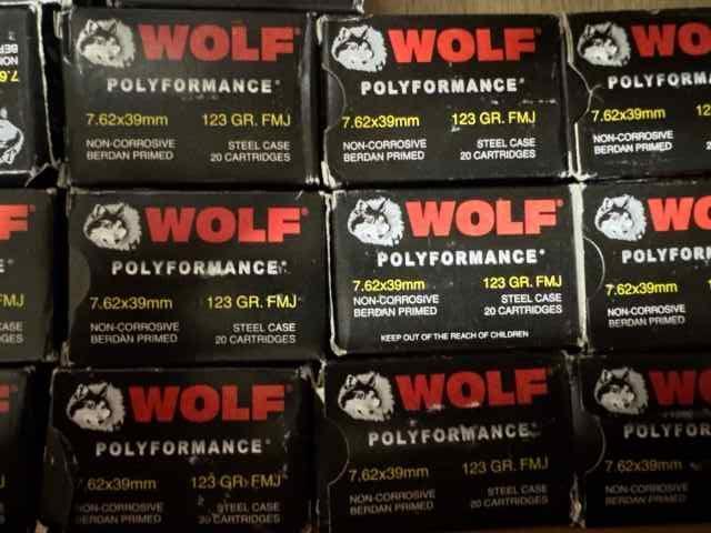 WTT/WTS WOLF – POLYFORMANCE – 7.62×39 – 123 GRAIN