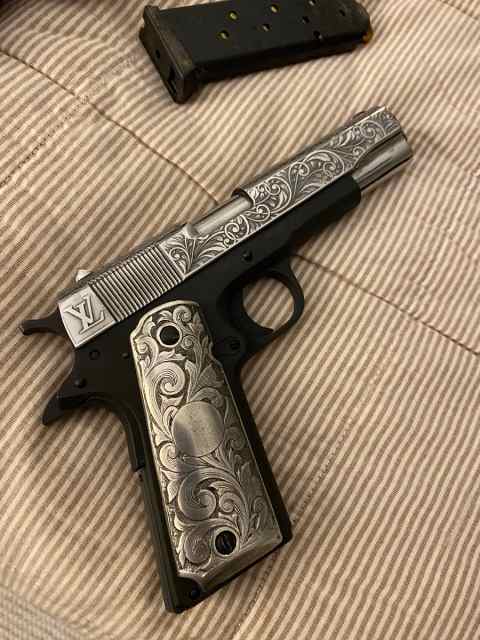 Engraved 1911 .45acp