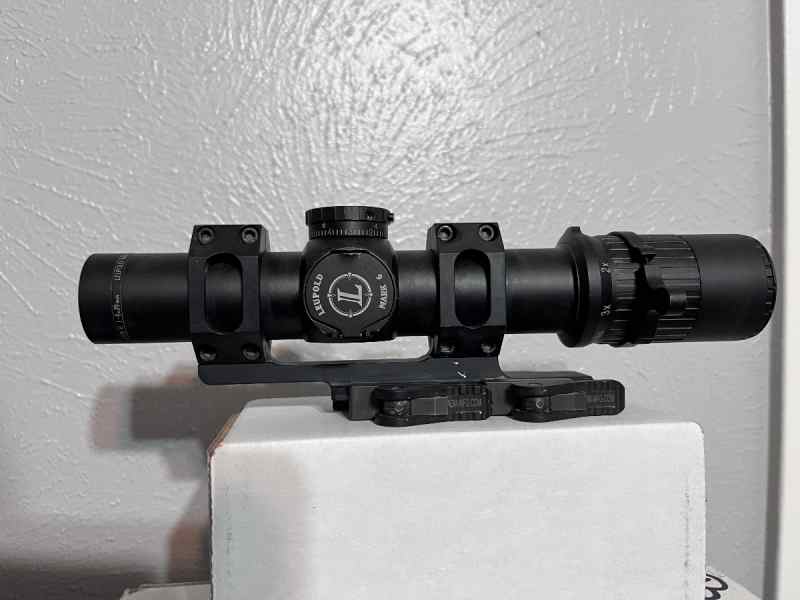 WTS/WTT Leupold MARK 6 1-6 TMR-D w/ADM Mount