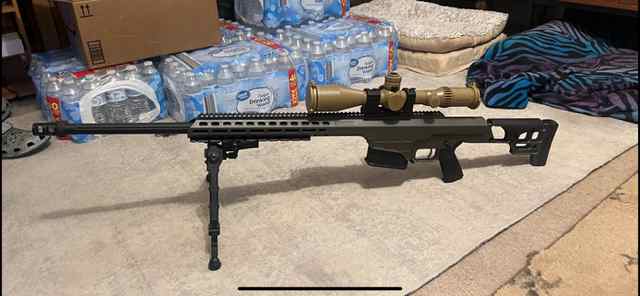 Barrett MRAD SMR with Schmidt &amp; Bender PMii3-27x56