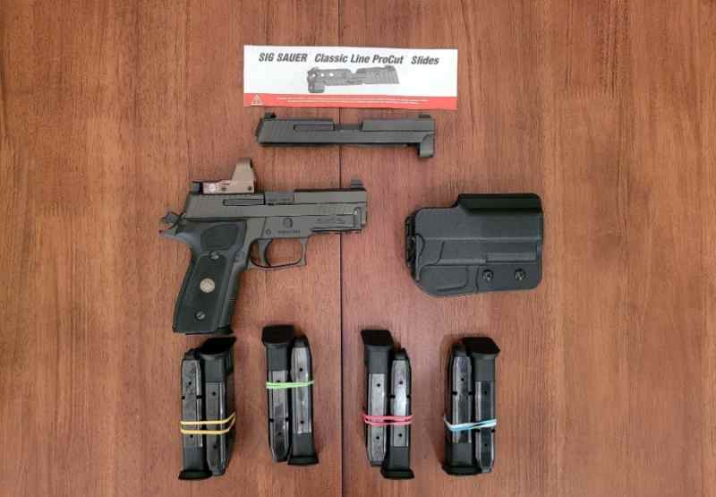 SIG Sauer P229 Legion 9mm Pistol DA/SA