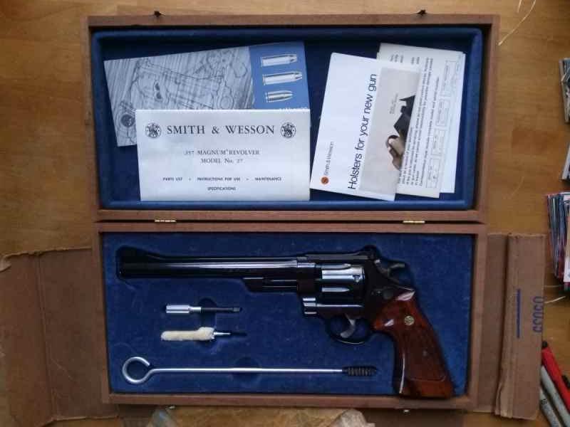 Unfired 1978 Smith and Wesson 357 Magnum  