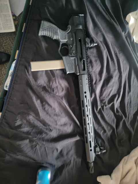 9mm ar with colt adapter/ trade for ak