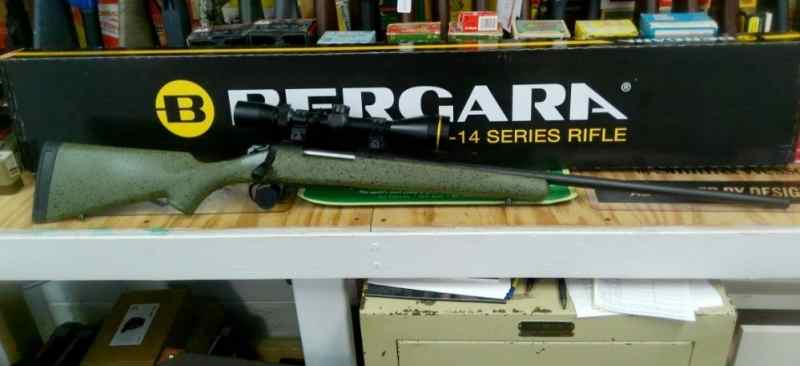 Bergara B14 Hunter 30-06 22&quot; Green w/ Temu Leupold