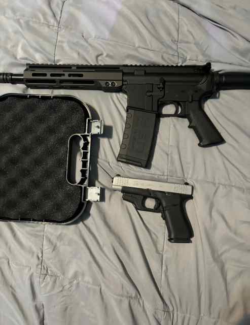 Wts/wtt Glock 48 and 300blk ar pistol