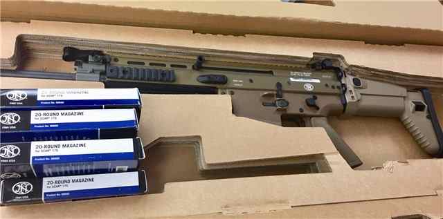 SCAR 17S FDE NIB