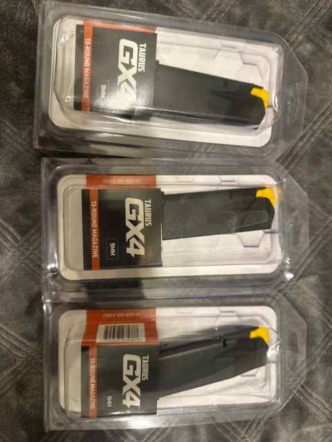 Taurus GX4 Brand New Mags