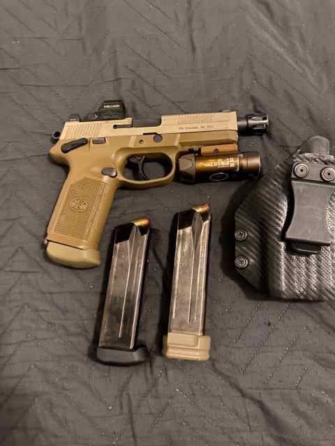 FNX-45 Tactical w/ Holosun 407