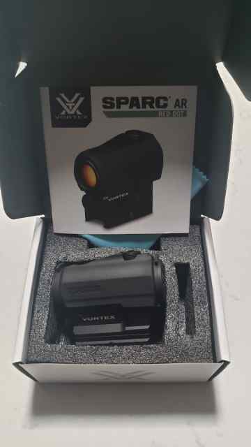 Vortex SPARC Red dot, in box.