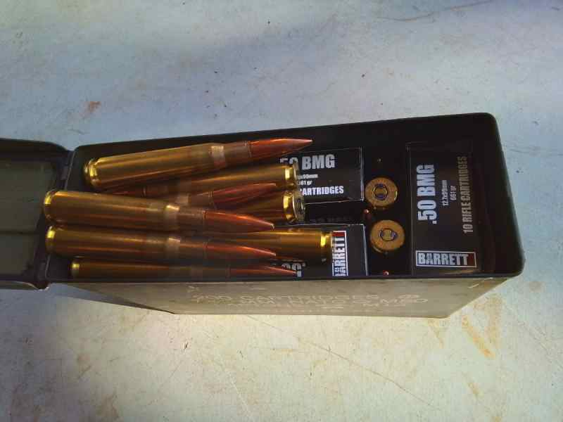 50BMG ammo