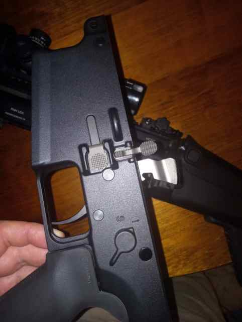 Wts/wtt FN scar 17 lower w/ Timney trigger. 