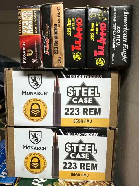 400 rounds of 223 rem lot
