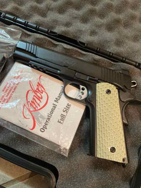 Kimber 1911 Warrior handgun pistol - Brand New 