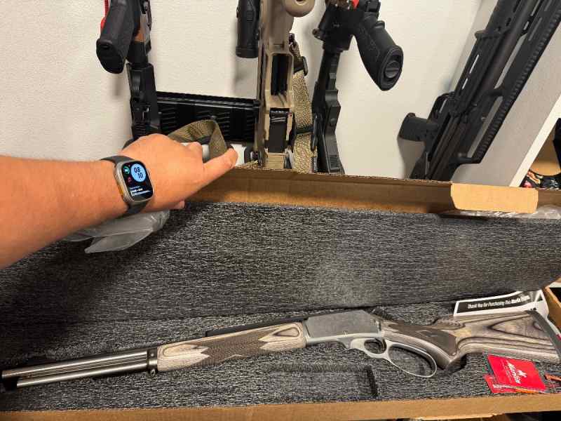Marlin Model 1895 Stainless Lever Action 45-70 Gov