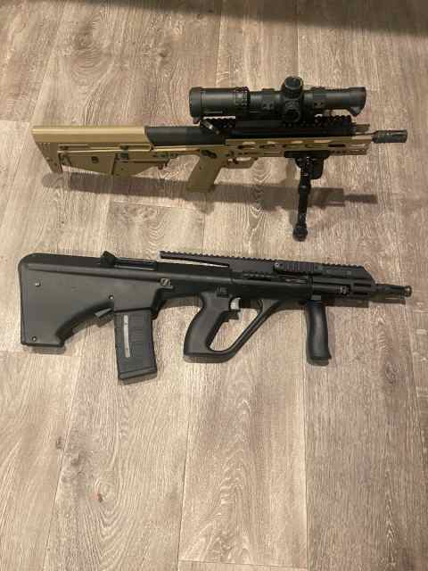 Steyr Aug and Henry Eagle Scout LA for sale