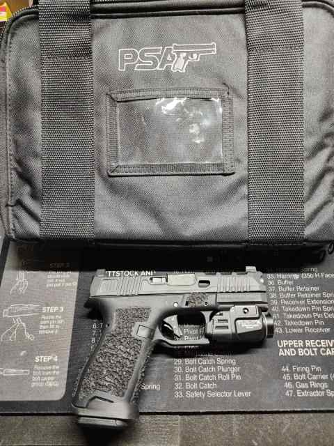 PSA ported barrel Dagger 9mm