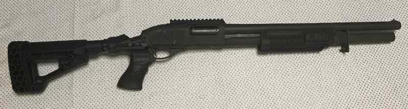 Remington 870 Police Pump (12GA) + Many Upgrades