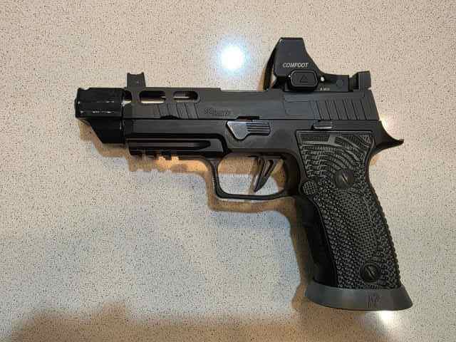 P320 AXG, Agency Comp, Vortex Defender XL