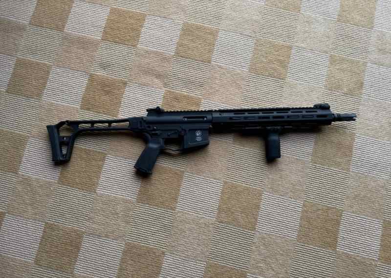 Troy PAR Pump Action AR-15 (Custom, with Extras!)