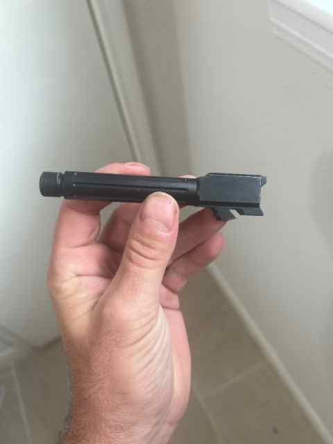 Glock g26c factory threaded barrel 