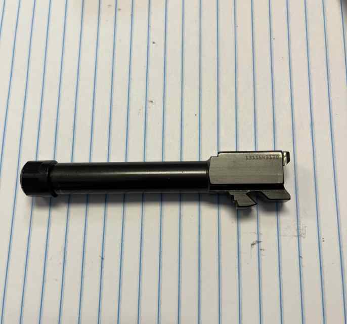 Glock 19 factory threaded barrel