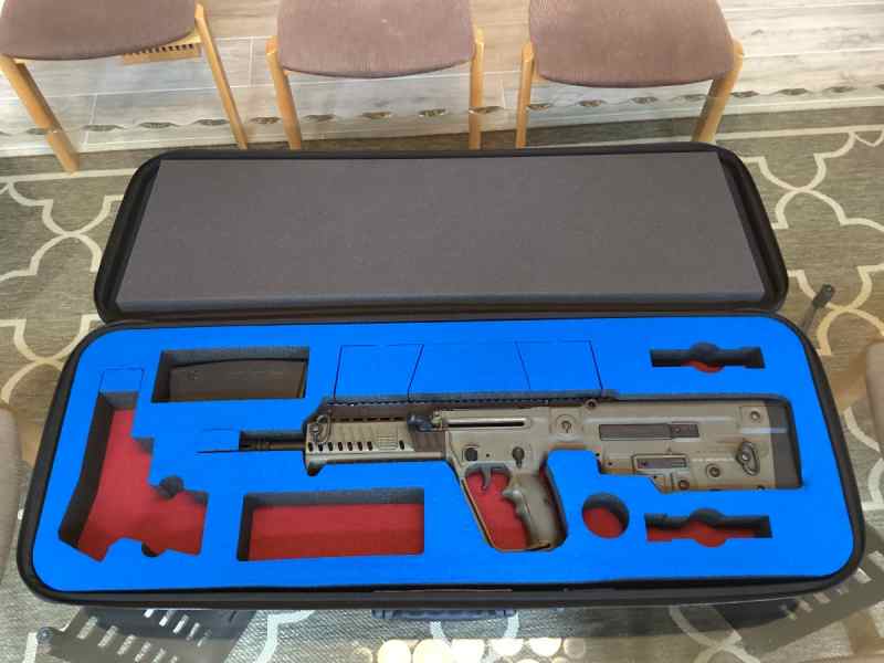 IWI Tavor X95 5.56 OD Green with Peak Case