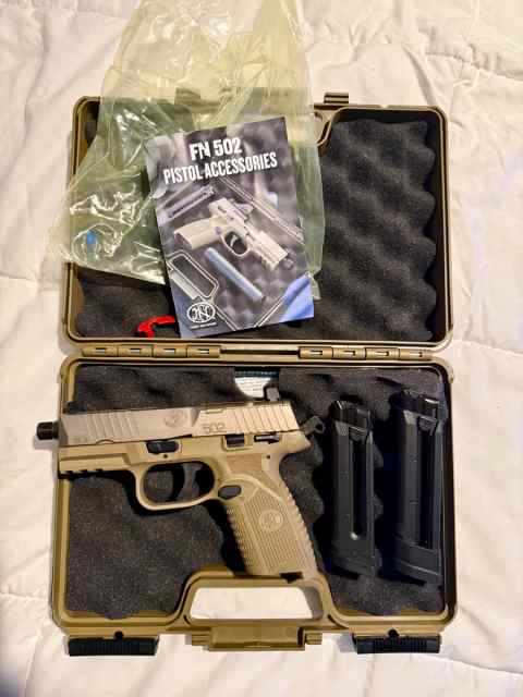 Fn 502 tactical fde 22lr