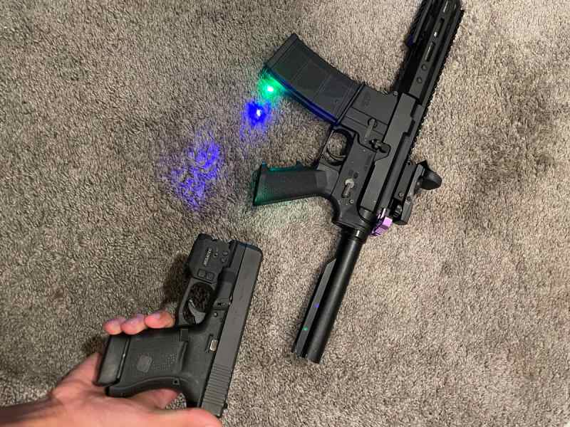 7 inch custom arp/glock 30 gen 4 45 acp
