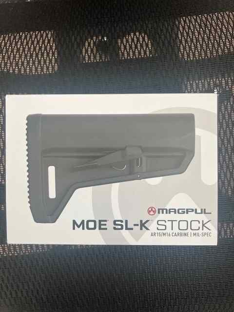 NIB MAGPUL MOE SL-K STOCK (black)