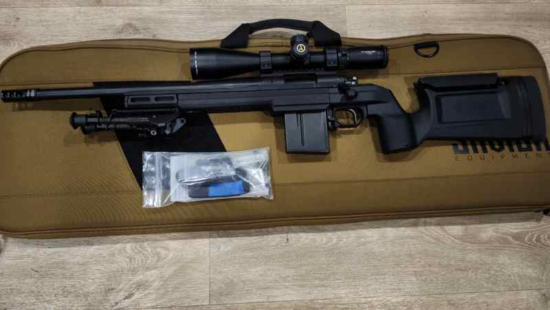 6.5 CM Left-hand Chassis rifle by Red Beard G.W. 