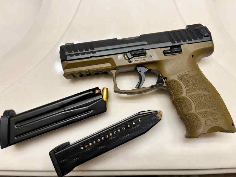 HK VP9 FDE Frame w/black slide